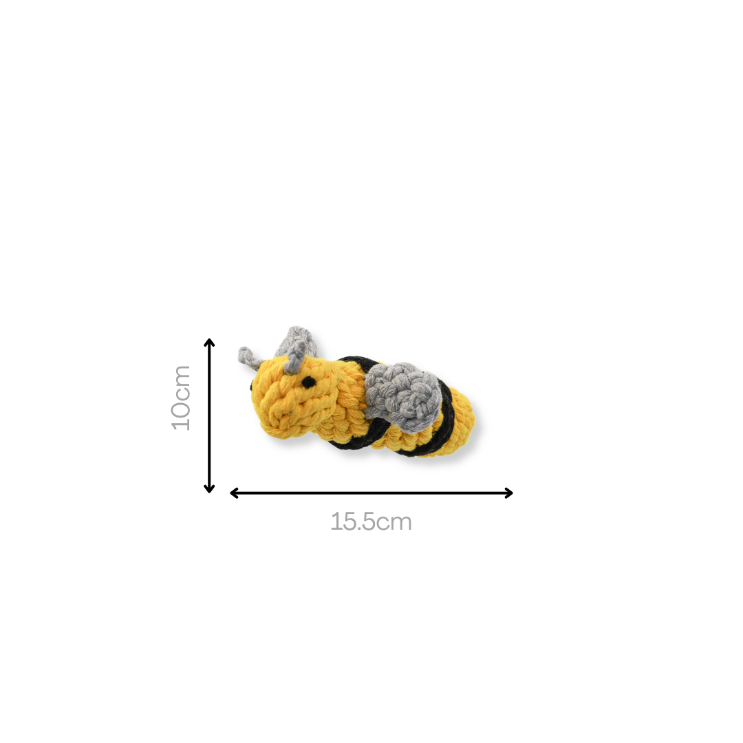 Queen the Bee Rope Toy