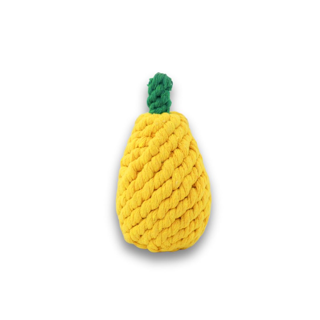 Handmade Pear Rope Toy