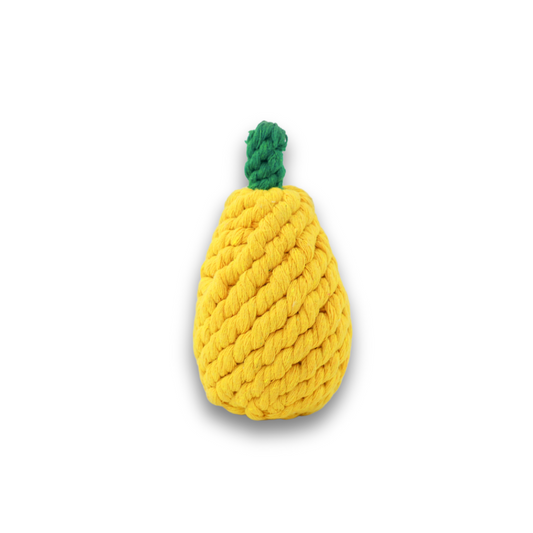Handmade Pear Rope Toy